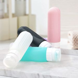 Compact Portable Silicone Travel Bottle with Food Grade Silicone and Leak Proof