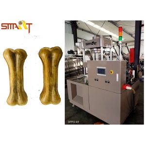 Cheap 400mm 9KW 60T Pressed Rawhide Bone Making Machine for sale