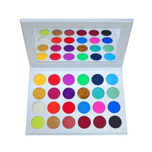 Long Lasting No Brand Pressed Private Label Matte Shimmer Makeup Eyeshadow