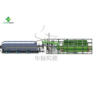 China Small Scale Waste Plastic Pyrolysis Plant Plastic To Fuel Machine on sale
