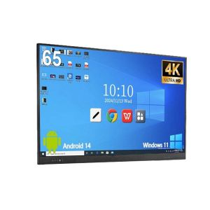 65 Inch 3840 X 2160 4K Interactive Touch Screen Whiteboard RAM ROM/16 512G Life