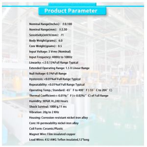 Customizable Industrial Grade UNIVO High Temperature Miniature AC Range 2.5mm