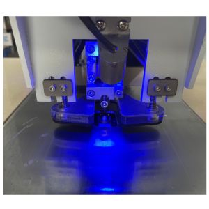 Semi-auto CCD Guide Hole Punching Machine For PC Polycabonate