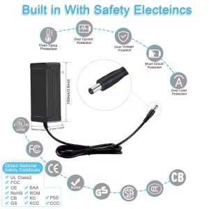 RoHS Certified Ac To Dc Wall Charger Portable 2000mA Output Current Customised