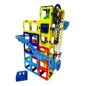 Cheap Kids Toy Magnetic Tile Track Assembly Puzzle Building Blocks For 3 Years + for sale