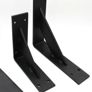ISO9001 Rohs CE Heavy Duty Weld L Shaped Shelf Brackets for Supporting Fixed and