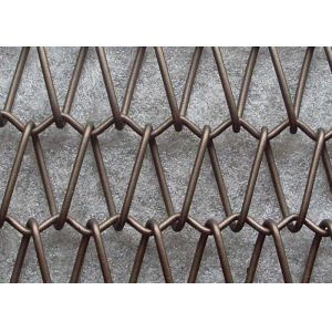 6ft Antiwear Spiral Wire Mesh Conveyor Belt Fracture Resistance