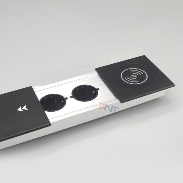 Quality Sliding Power Socket With Usb Charging And Wireless Charger wholesale