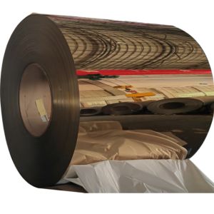 China ASTM 201 304 316 Mirror Stainless Steel Cold Rolled Coils With PVD Rose Gold Coating on sale