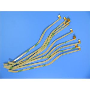 Single Layer Flexible Circuit Board with Polyimide Stiffener