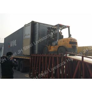 Heavy Duty Mobile Cattle Yard Panels Assisted Adjustment System