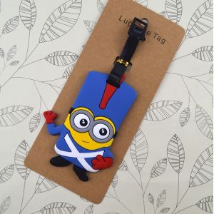 Fashionable Custom Soft PVC Silicone Rubber Label and Luggage Tag