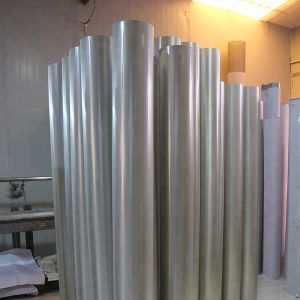 Cheap 125 Mesh Textile Rotary Nickel Screen For Textile Machinery Good Symmetrical for sale