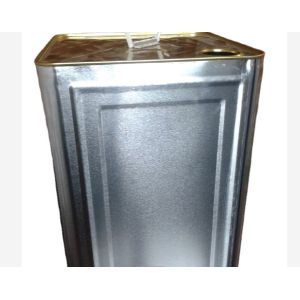 22L Large Square Tin Can CMYK Chemical Oil Pail Bucket