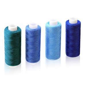 Custom household mini colorful spool polyester sewing thread for clothes