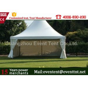 Pagoda / gazeboTent With Transparent white skin, Party Canopy Tent For Wedding