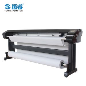 Textile / Fabric Digital Plotter Printer With Double HP45 Ink Cartridges