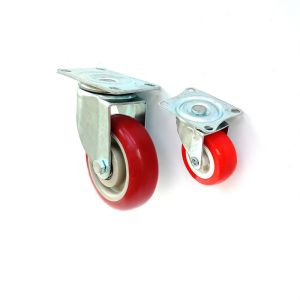 Reliable Flat Plate Industrial Caster Wheels With Locking Mechanism