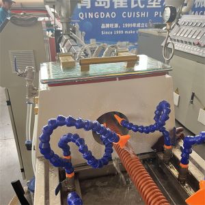 China Water Cooling PE Spiral Pipe Extruder For PE Pipe Production Line on sale