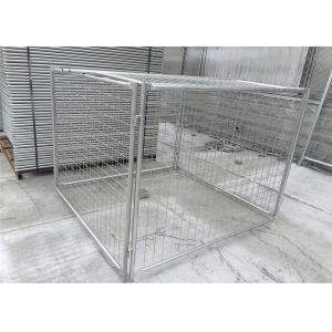 Rubbish Cage 1500mm x 1800mm x 1800mm with lids and side and rear panels for
