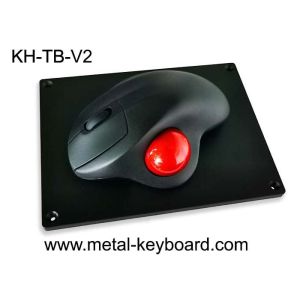 USB Connector Panel Mount Trackball Mouse No Driver Needed Ergonomics Design