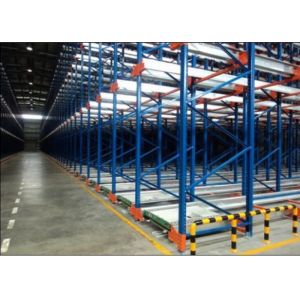 Warehouse Racking Shelves use Pallet Runner or Radio Shuttle on Pathway