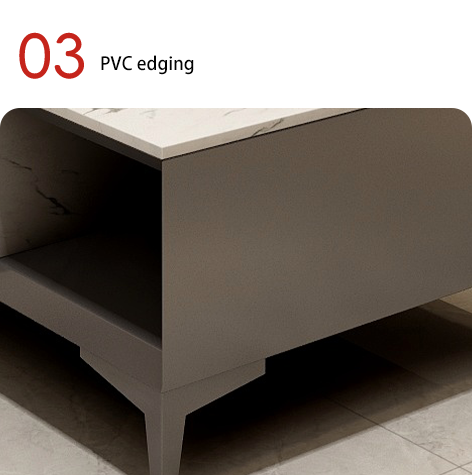 Modern Luxury Contemporary Wood Panel Support customization Coffee Tables Versatile Office & Living Room Furniture With Marble For Tea & Hotel Use