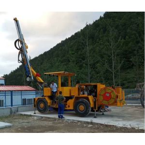 0-12m Tunneling Jumbos Fully Hydraulic Rock Anchor Drilling Machine