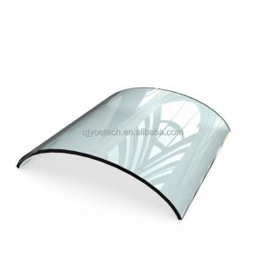 Cheap Customized Color Flat Bent Tempered Safety Glass Panel for Staircase Balcony Railing for sale
