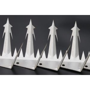 Anti Climb Palisade Wall Spike Galvanized Security Wall Spike Fence