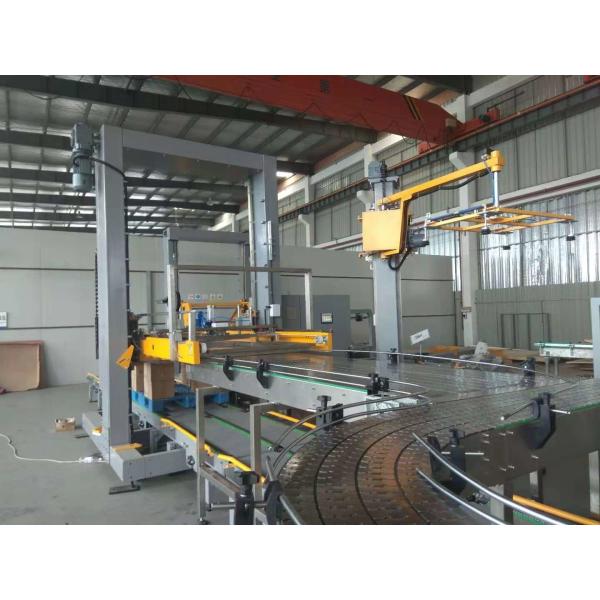 Quality Automatic Depalletizer Machine , PLC Control Robotic Case Packer And Palletizer wholesale