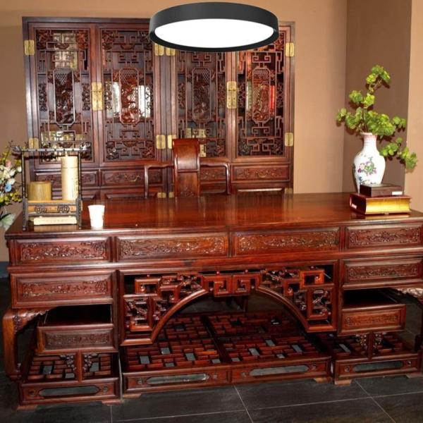 Quality 70W 750mm Round Pendant Ceiling Light With Microwave Sensor wholesale