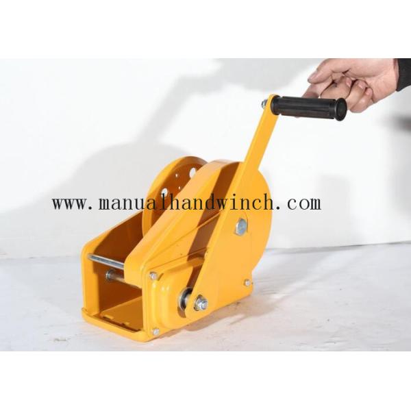 1800lbs Test Load Squagging / Automatic Manual Winch With Brake For Terminals /