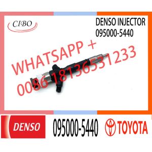 Cheap diesel engine injector 095000-5440 for toyota diesel fuel injector injection engine parts 23670-0L020 for sale