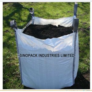 Standard U-panel 1.5 ton Big Bag FIBC with open top for construction