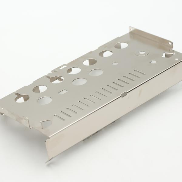 Quality Sheet metal manufacturing SPCC-SD electroplating bending process  rivet hardware stamping ATM equipment components wholesale