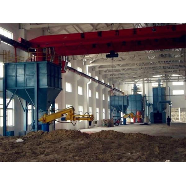 Quality Multi Function Coated Sand Regeneration Equipment , Resin Sand Making Line wholesale