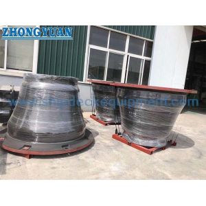 High Energy Absorption Cone Type Rubber Fenders For Quay Marine Rubber Fender