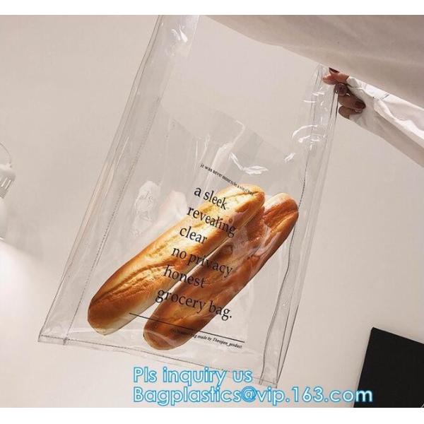 vinyl pvc zippered shopping bag for home/daily use, Wear Resistant Eco Friendly PVC Shopping Bag, Custom Transparent Gif