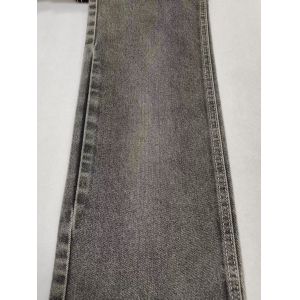 11.5OZ BLACK/WHITE Non-Stretch 65%Cotton Denim Fabric With 7*10 Construction For
