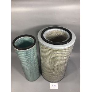 China Heavy equipment air filters of excavator HITACHI 1-14215102-0 AF975M P181082 for EX300-5/6 on sale