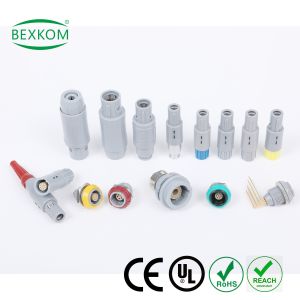 Medical Connectors Push Pull Electrical Connectors