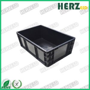 IC / LCD Packaging ESD Storage Bins , ESD Boxes Plastic Material With Conductive
