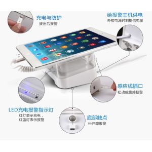 COMER Security Tablet cable lock stands acrylic display alarm holder anti-theft