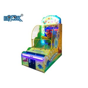 Amusement Park Coin Operated 180Kg Ocean Pop II Throw Ball Game For Children