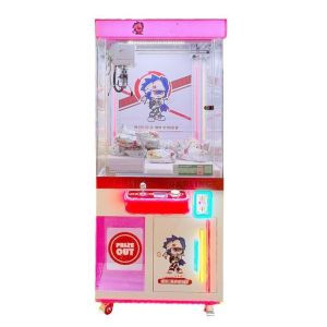 Mall Coin Operated Plush Gift Arcade Toy Claw Machine For 6 Years Old Custom