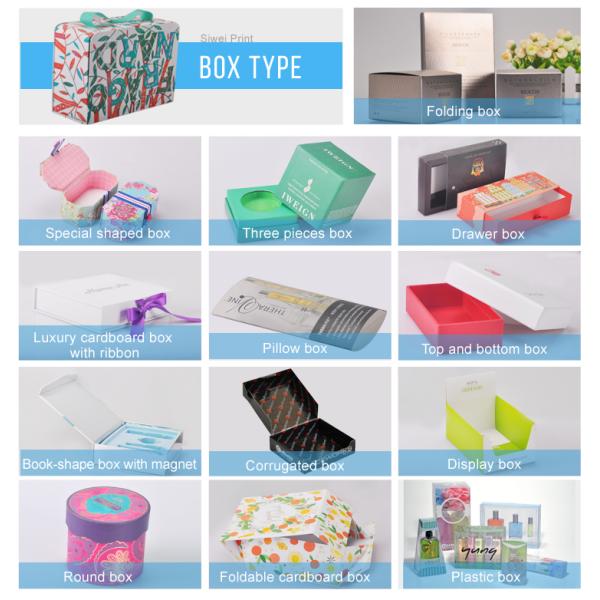 Made in China GuangZhou Factory Logo Printed Custom paper packing box manufacturer(Any shape,size,color available)