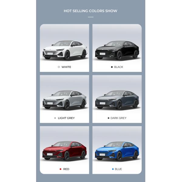 10.3 Inch Touchscreen Changan UNI-V Sedan Used Motor Vehicle 215km/H