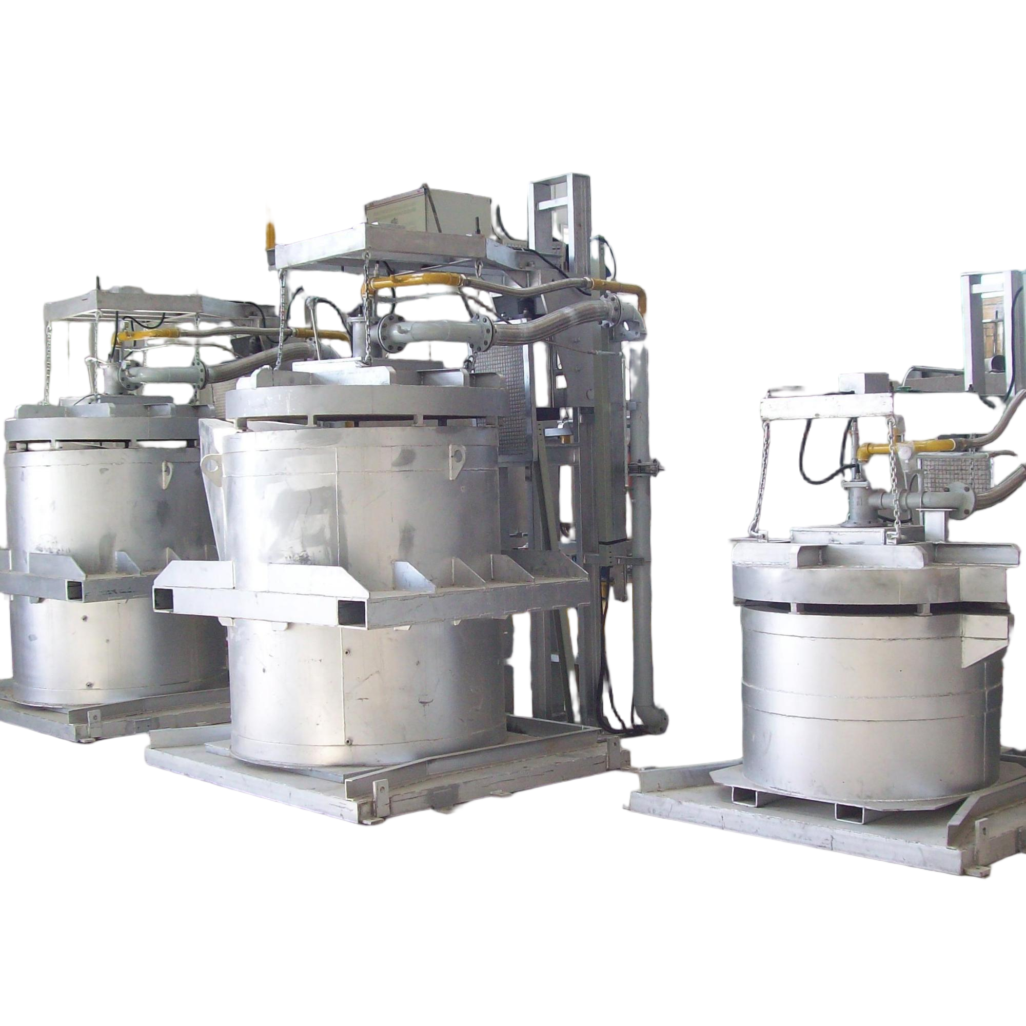 Industrial Ladle Preheating Equipment with 1.6*1*2.8m Size and 500-1200°C