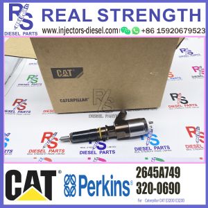 C6.6 Genuine and New Quality Auto Common Rail Diesel Fuel Injector 2645A749 320
